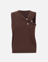 Top con dettaglio cut-out SP1NT004 6044 KAOS 