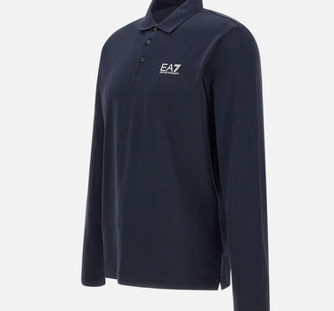 Polo in cotone stretch 8NPF15 PJVQZ1562 EA7 