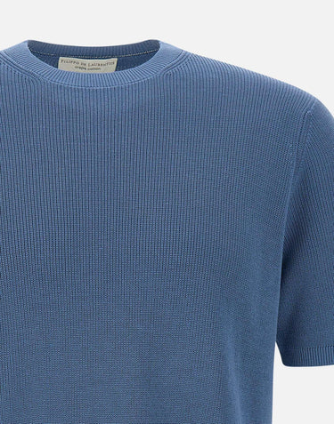 Maglia  in crêpe di cotone GC1MC CR14P870 FILIPPO DE LAURENTIIS 