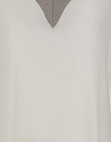 Maglia in cotone con lurex 60269 80369003 GRAN SASSO 