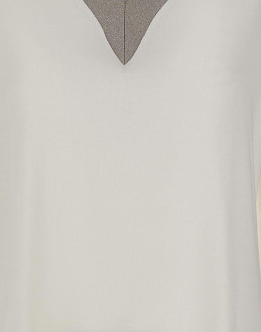 Maglia in cotone con lurex 60269 80369003 GRAN SASSO 