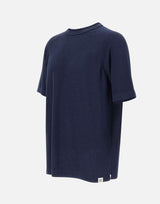 T-shirt "Flak" in tricot cotone e nylon effetto spugna PEU5519 99012254209 PEUTEREY 