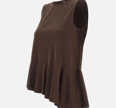 Blusa smanicata in misto viscosa SPBMA010 6044 KAOS 