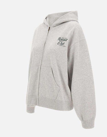 Felpa con zip "NYRC" ST08861430GY03 HEATHGRAY SPORTY & RICH 