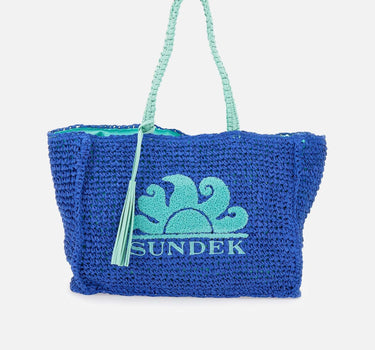 "Wina straw bag" AW029ABPA100 A7400 SUNDEK 
