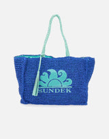 "Wina straw bag" AW029ABPA100 A7400 SUNDEK 