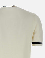 T-shirt in seta e cotone DK87052 NATURALE DIKTAT 