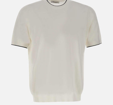 Maglia a maniche corte con profili a contrasto 301421 001 KANGRA 