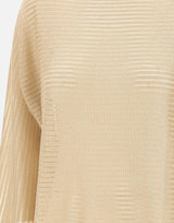 Maglia semi trasparente a righe CF5103MS015 A4356 LIU-JO 