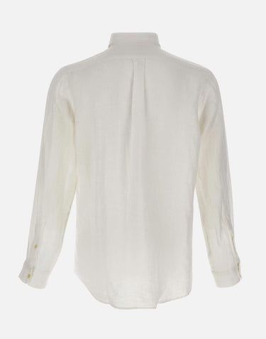 Camicia in lino 710966294 506 POLO RALPH LAUREN 