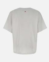 " Aggrandizing Slogan tee" 1225JTS006578A WHITE VICTORIA BECKHAM 