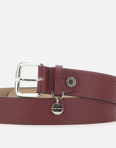 Cintura in pelle con charm CNK00964 RNGANTIQUERUBY GIANNI CHIARINI 