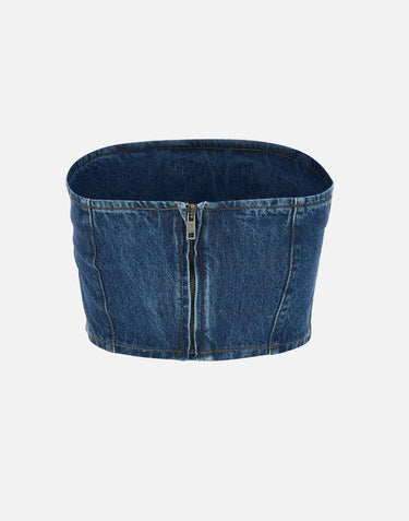 "Denim button detail top" 114448 1602 ROTATE BIRGER CHRISTENSEN 