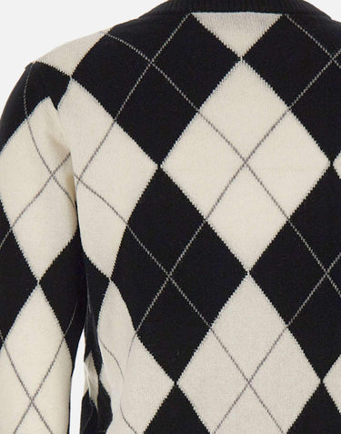 Cardigan Argyle RI5KT007 0001 KAOS 