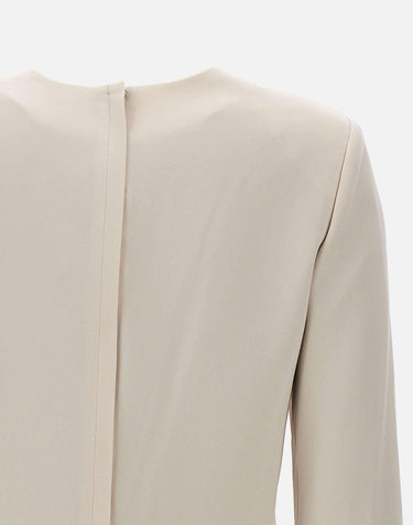 Blusa in crepe N1109510 B13 THEORY 