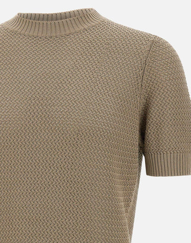 Maglia  in cotone giza GC3MC CM7B925 FILIPPO DE LAURENTIIS 