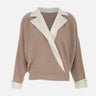 Maglia aperta in lana e cashmere CF5316MS019 C3763 LIU-JO 