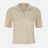 Maglia in seta a maniche corte M81MAGM28 MAG0M02000 ELEVENTY 