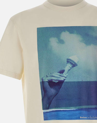 T-shirt "Scoop" MTS1613 MTSWH32 BARBOUR X PAUL SMITH 