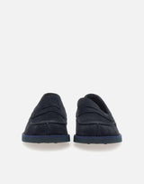 Mocassini "Velour" in camoscio LM10342CR VELURNAVY DUCA DEGLI ABRUZZI 
