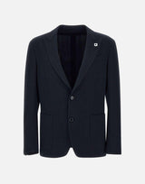Blazer  in lana e cotone EP6014AE EPAD60502850 LARDINI 
