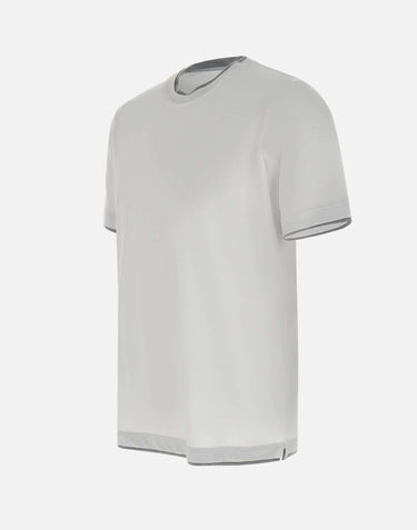 T-shirt in cotone supima DK87105 BIANCO DIKTAT 