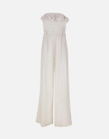 Jumpsuit in lino e viscosa QP5CO038 1019 KAOS 