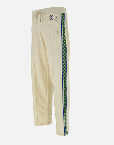 "La Track Pants Tresse" SP007 PL135OFFWHITE DROLE DE MONSIEUR 