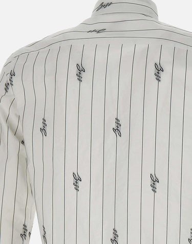 "C-Roan" camicia in cotone 50535411 100 BOSS 