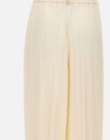 Pantalone in crepe de chine PAD276F336 M1870145 FABIANA FILIPPI 