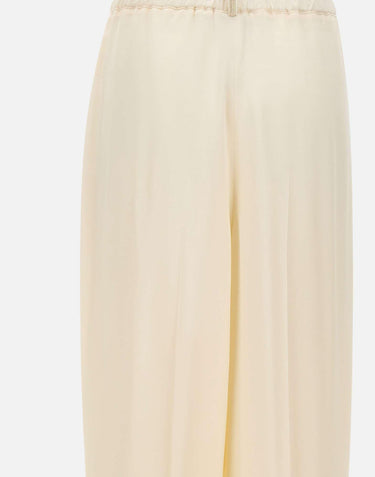 Pantalone in crepe de chine PAD276F336 M1870145 FABIANA FILIPPI 