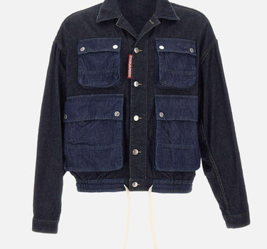 "Cargo Jean Jacket" S74AM1642 S30825470 DSQUARED2 