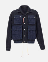 "Cargo Jean Jacket" S74AM1642 S30825470 DSQUARED2 
