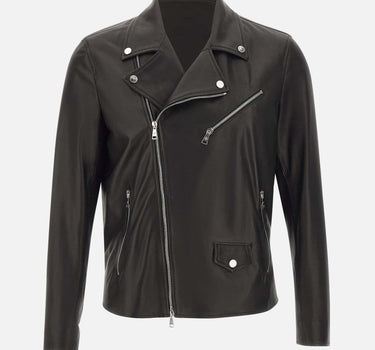 Giacca in pelle "Franklin" FRANKLINCHE2602 NERO TAGLIATORE 