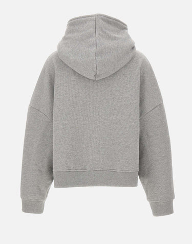 Felpa over con cappuccio e zip ESSS26HO03012 6236 ENTIRE STUDIOS 