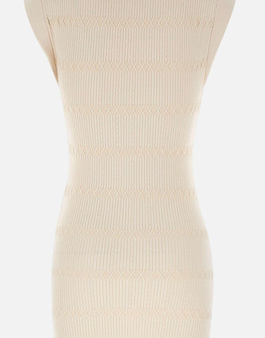 Abito corto in maglia CA6104MS55N P9574 LIU-JO 