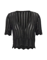 Coprispalle in maglia traforata RP1FP009 0001 KAOS 