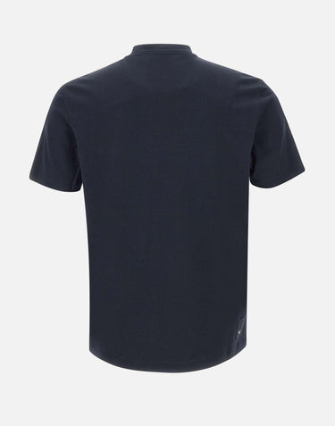 T-shirt "Travel essential" in cotone EM000983 AF13669UB118 EMPORIO ARMANI 