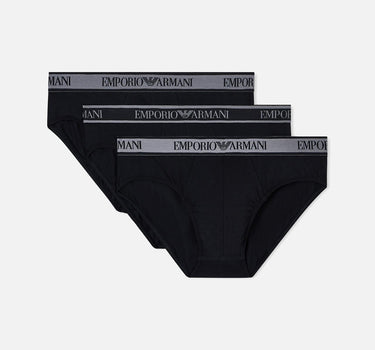 Set tre slip in cotone stretch EM000258 AF10779MC406 EMPORIO ARMANI 