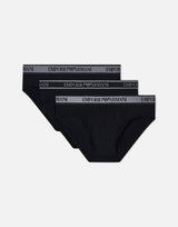 Set tre slip in cotone stretch EM000258 AF10779MC406 EMPORIO ARMANI 