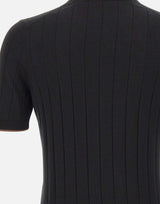 Maglia in seta a maniche corte 43116 23510099 GRAN SASSO 