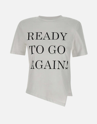 T-shirt in jersey di cotone MA03451E2 270 ELISABETTA FRANCHI 