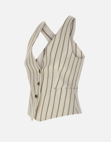 Gilet a righe 2613151022200 001 MARELLA 