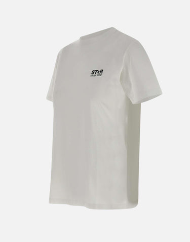 T-shirt "WS" in  cotone GWP01220 P00087910283 GOLDEN GOOSE 