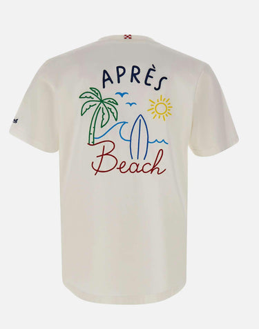 T-shirt "Portland Après Beach Summer" PRL0002 02251L MC2 SAINT BARTH 