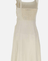 Abito lungo "Cera" FF4454 WHT FAITHFULL THE BRAND 