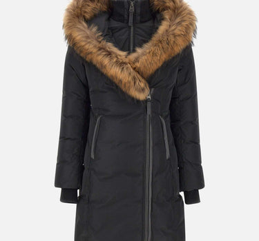 "KAY-F" cappotto KAYF BLACK MACKAGE 