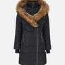 "KAY-F" cappotto KAYF BLACK MACKAGE 
