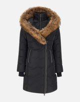 "KAY-F" cappotto KAYF BLACK MACKAGE 