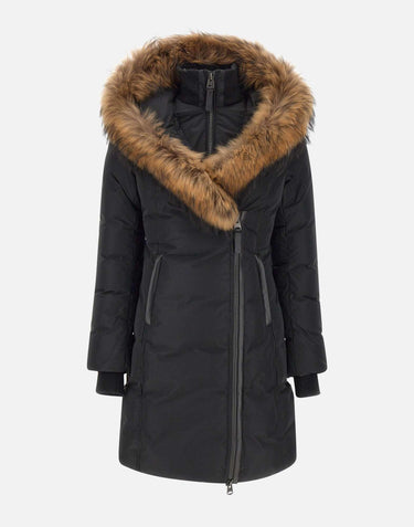 "KAY-F" cappotto KAYF BLACK MACKAGE 